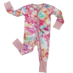 Little Sleepies Zippy Cotton Candy Tie-dye
